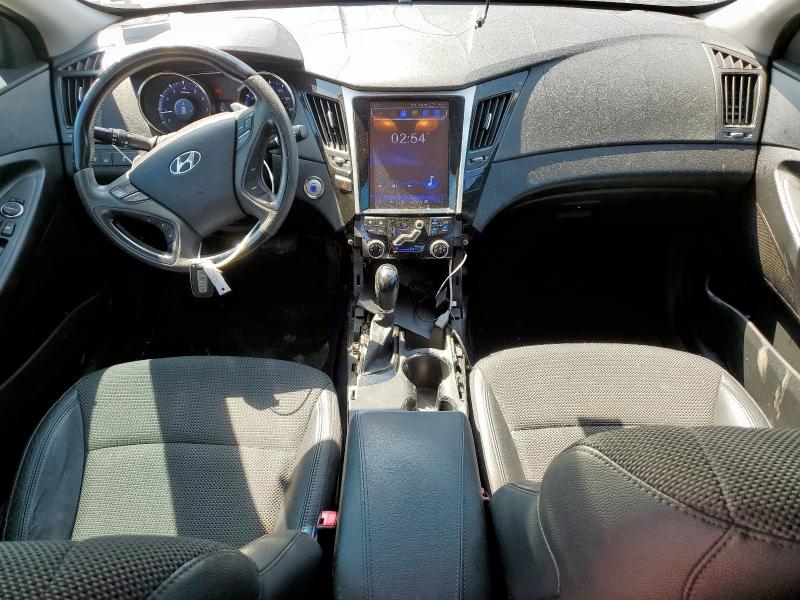 5NPEC4AB6CH445189 - 2012 HYUNDAI SONATA SE BLACK photo 8