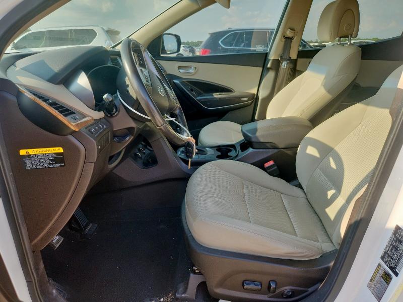 5XYZU3LB6DG123389 - 2013 HYUNDAI SANTA FE SPORT WHITE photo 7