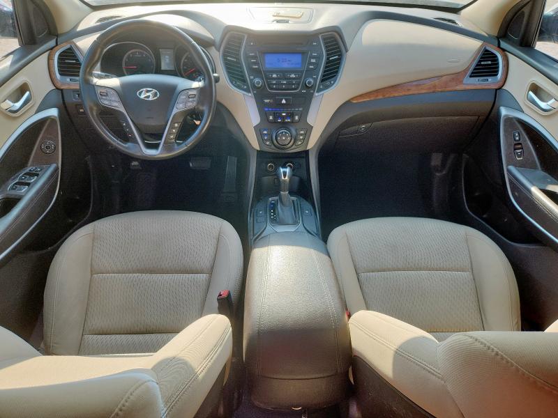 5XYZU3LB6DG123389 - 2013 HYUNDAI SANTA FE SPORT WHITE photo 8