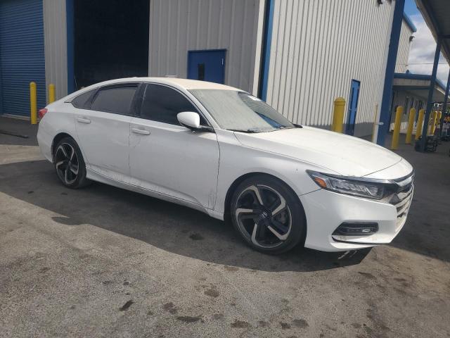 1HGCV1F35KA060957 - 2019 HOND ACCORD SPORT Ақ фото 4