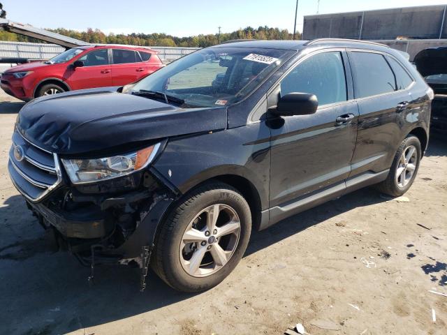 2FMPK3G91JBB34994 - 2018 FORD EDGE SE BLACK photo 1