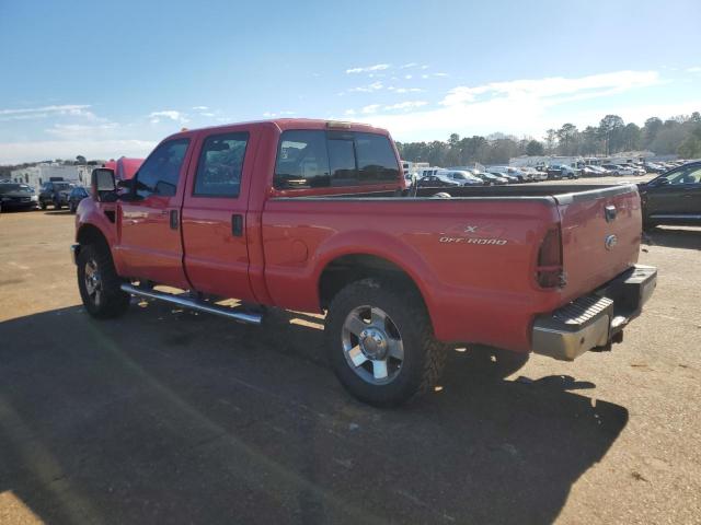 1FTSW21R48EA25739 - 2008 FORD F250 SUPER DUTY RED photo 2