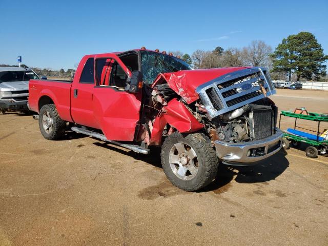 1FTSW21R48EA25739 - 2008 FORD F250 SUPER DUTY RED photo 4