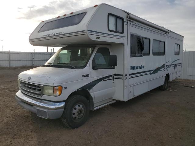 1FDXE45S52HA73656 - 2002 WINNEBAGO MINNIE E450 SUPER DUTY CUTAWAY VAN WHITE photo 2