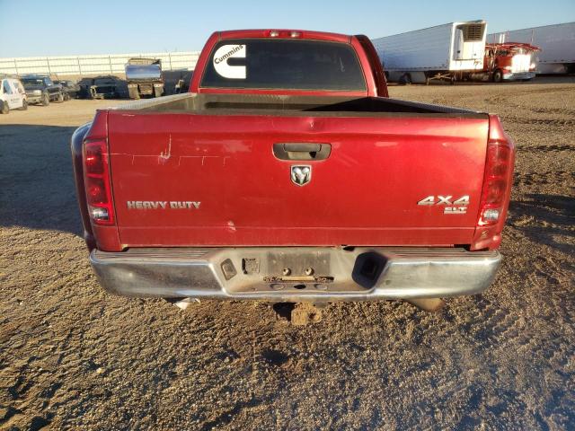 3D7ML48C06G126027 - 2006 DODGE RAM 3500 ST RED photo 6