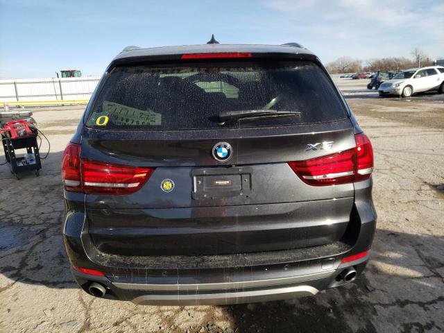 5UXKR0C53H0U55585 - 2017 BMW X5 XDRIVE35I BLACK photo 6