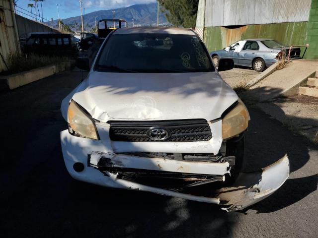 JTMZD33V065000855 - 2006 TOYOTA RAV4 WHITE photo 5