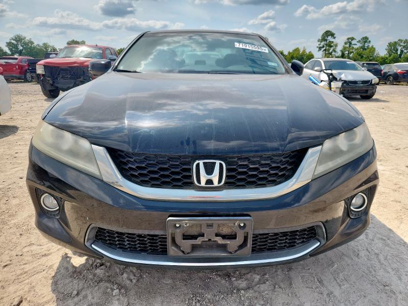 1HGCT2B82DA000361 - 2013 HONDA ACCORD EXL BLACK photo 5