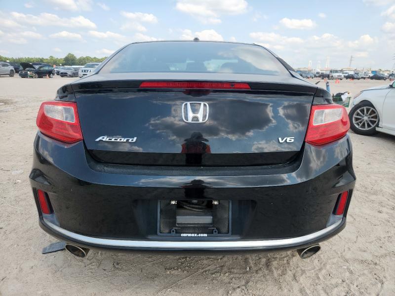 1HGCT2B82DA000361 - 2013 HONDA ACCORD EXL BLACK photo 6