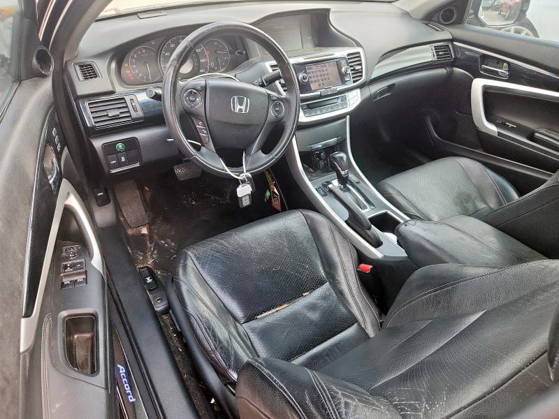 1HGCT2B82DA000361 - 2013 HONDA ACCORD EXL BLACK photo 8