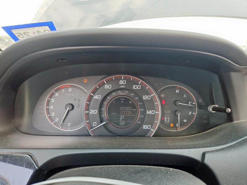 1HGCT2B82DA000361 - 2013 HONDA ACCORD EXL BLACK photo 9