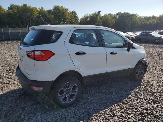 MAJ6S3FL9NC475987 - 2022 FORD ECOSPORT S WHITE photo 3