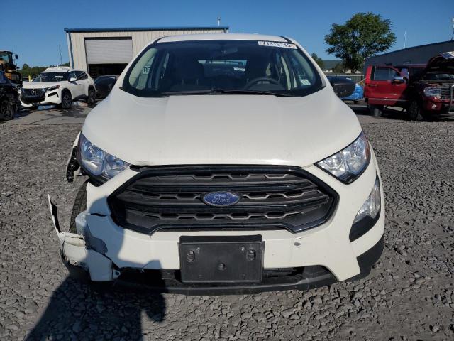 MAJ6S3FL9NC475987 - 2022 FORD ECOSPORT S WHITE photo 5