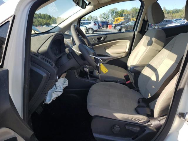 MAJ6S3FL9NC475987 - 2022 FORD ECOSPORT S WHITE photo 7