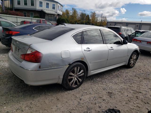 JNKAY01F48M650730 - 2008 INFINITI M35 BASE SILVER photo 3