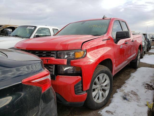 1GCRYBEH9MZ155268 - 2021 CHEVROLET SILVERADO K1500 CUSTOM RED photo 1