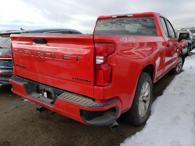 1GCRYBEH9MZ155268 - 2021 CHEVROLET SILVERADO K1500 CUSTOM RED photo 3