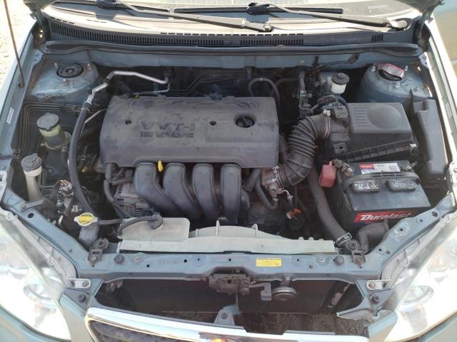 1NXBR32E55Z543655 - 2005 TOYOTA COROLLA CE 绿色 照片 11