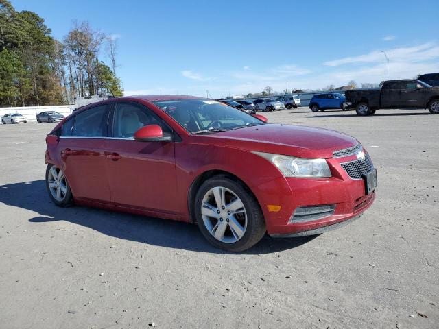 1G1P75SZ4E7154396 - 2014 CHEVROLET CRUZE RED photo 4