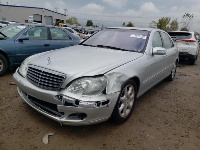 WDBNG83J63A363498 - 2003 MERCEDES-BENZ S 430 4MATIC SILVER photo 1