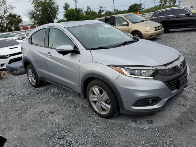 3CZRU6H5XKM730586 - 2019 HONDA HR-V EX SILVER photo 4