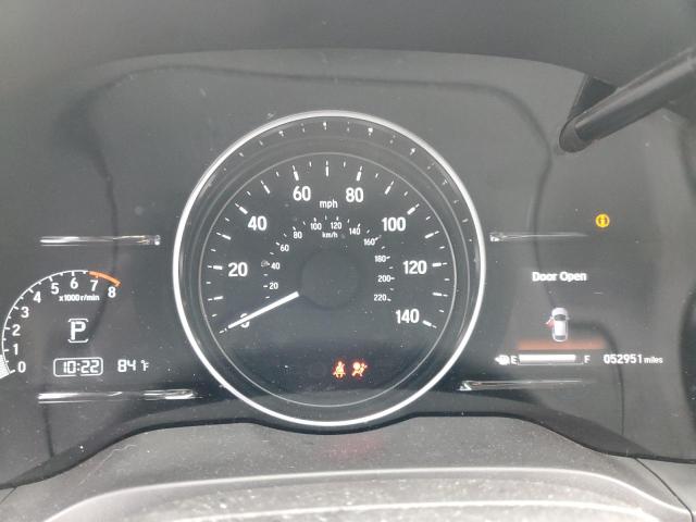 3CZRU6H5XKM730586 - 2019 HONDA HR-V EX SILVER photo 9