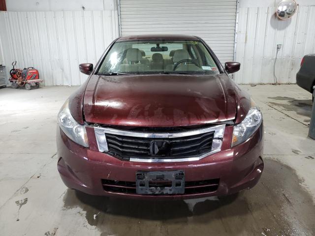 1HGCP2F44AA071956 - 2010 HONDA ACCORD LXP BURGUNDY photo 5