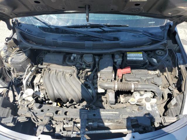 3N1CN7AP0JL805717 - 2018 NISSAN VERSA S GRAY photo 11