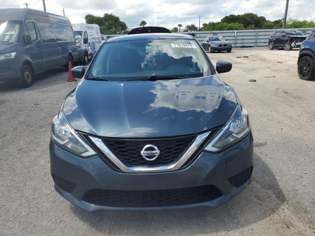 3N1AB7AP1HY317891 - 2017 NISSAN SENTRA S GRAY photo 5