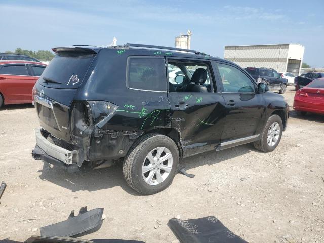 5TDBK3EH4DS243347 - 2013 TOYOTA HIGHLANDER BASE Черный фото 3