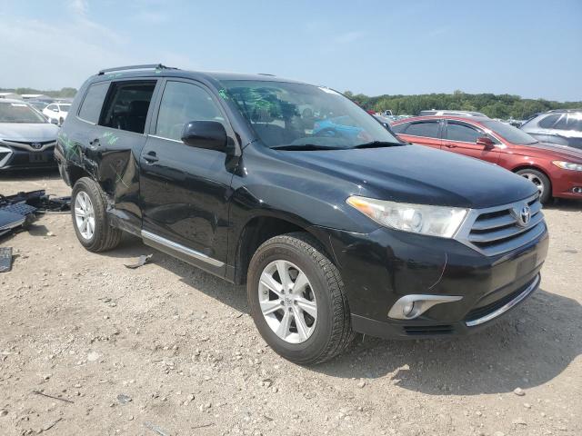5TDBK3EH4DS243347 - 2013 TOYOTA HIGHLANDER BASE Черный фото 4