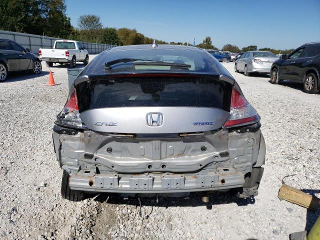 JHMZF1D66BS005025 - 2011 HONDA CR-Z EX SILVER photo 6