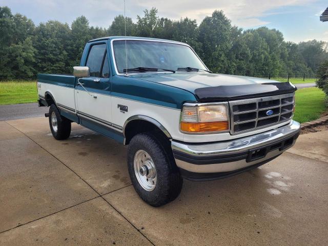 3FTHF26F2VMA27004 - 1997 FORD F250 BLUE photo 1