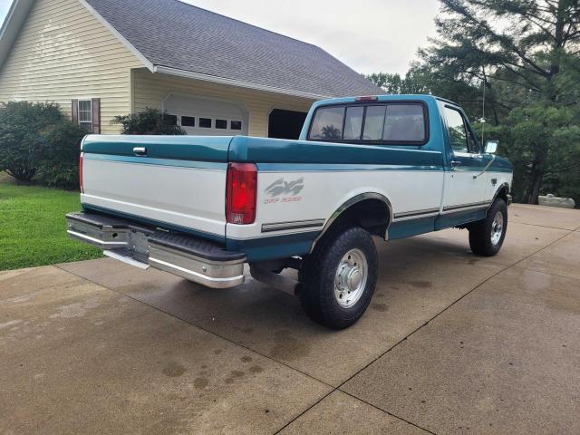 3FTHF26F2VMA27004 - 1997 FORD F250 BLUE photo 4