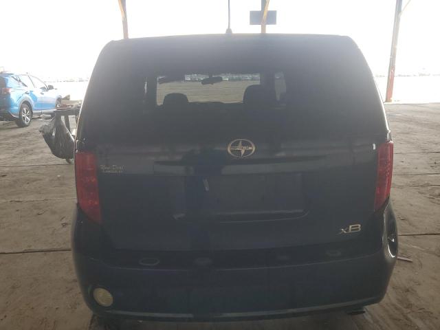 JTLKE50E281025317 - 2008 TOYOTA SCION XB BLUE photo 6