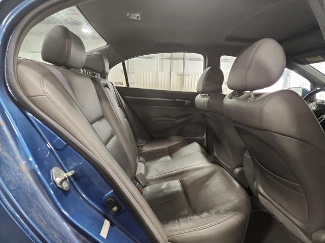 1HGFA16958L102554 - 2008 HONDA CIVIC EXL BLUE photo 10