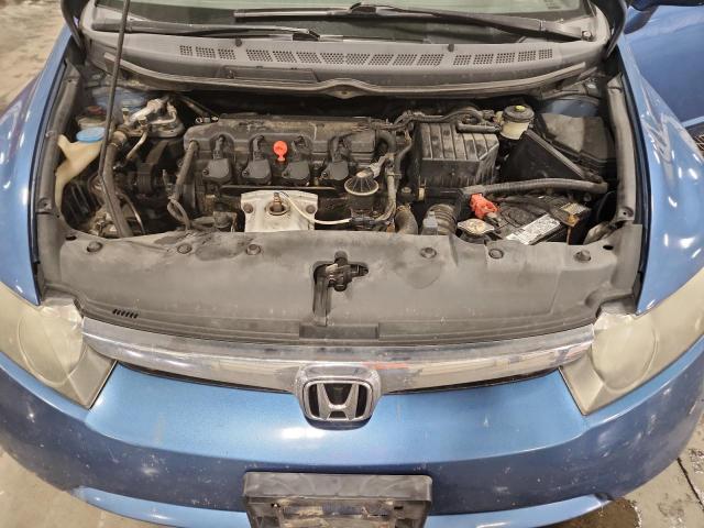 1HGFA16958L102554 - 2008 HONDA CIVIC EXL BLUE photo 11