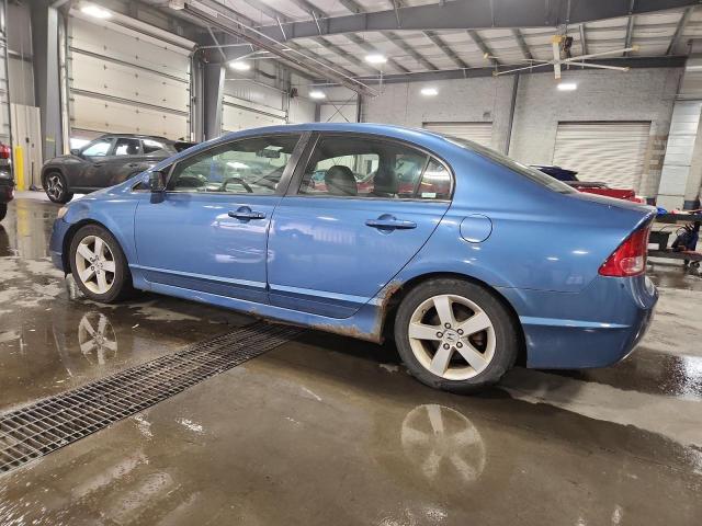 1HGFA16958L102554 - 2008 HONDA CIVIC EXL BLUE photo 2