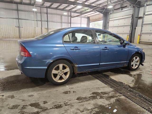 1HGFA16958L102554 - 2008 HONDA CIVIC EXL BLUE photo 3