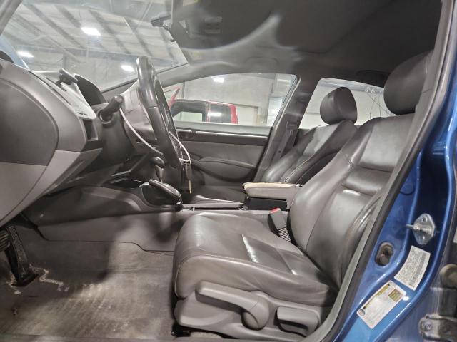 1HGFA16958L102554 - 2008 HONDA CIVIC EXL BLUE photo 7