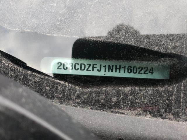 2C3CDZFJ1NH160224 - 2022 DODGE CHALLENGER R/T SCAT PACK TWO TONE photo 12