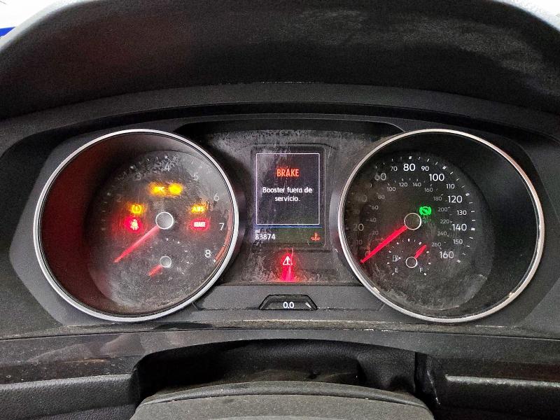 3VV2B7AX6MM009295 - 2021 VOLKSWAGEN TIGUAN SE SILVER photo 9