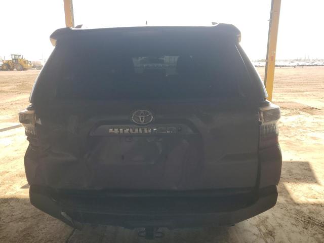 JTEBU5JR0J5516950 - 2018 TOYOTA 4RUNNER SR5/SR5 PREMIUM Сұр фото 6