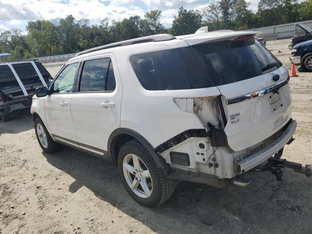 1FM5K8D80GGC81311 - 2016 FORD EXPLORER XLT WHITE photo 2