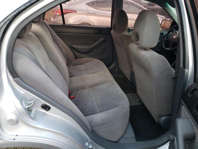 2HGES163X4H563762 - 2004 HONDA CIVIC DX VP فضي صورة 10