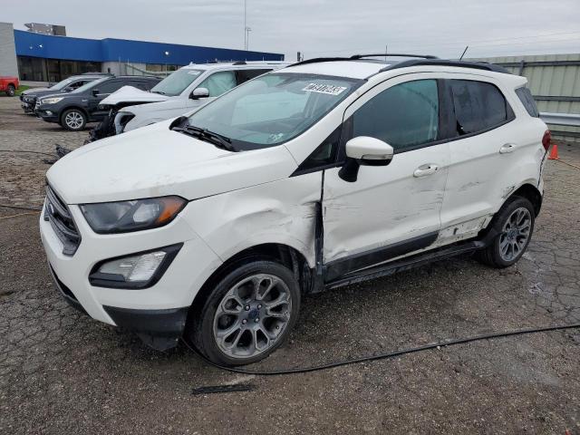 MAJ6P1CL1JC243050 - 2018 FORD ECOSPORT SES WHITE photo 1