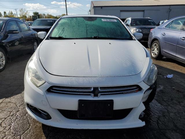 1C3CDFCB3ED719927 - 2014 DODGE DART LIMITED WHITE photo 5