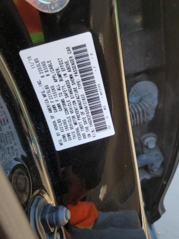 1HGCR2F85HA101800 - 2017 HONDA ACCORD EXL BLACK photo 12