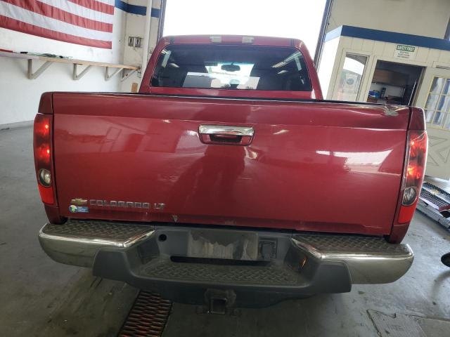 1GCHTDFE2B8106362 - 2011 CHEVROLET COLORADO LT BURGUNDY photo 6