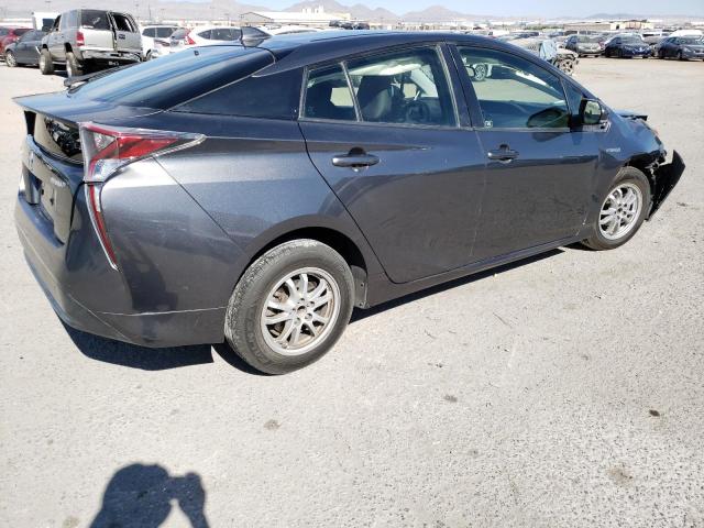 JTDKBRFU1G3011745 - 2016 TOYOTA PRIUS GRAY photo 3